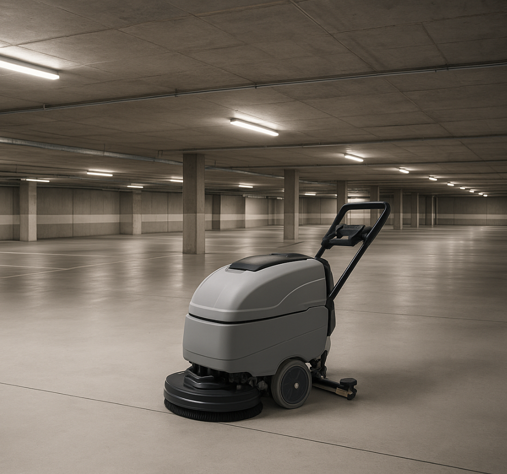 Maquina Limpiadora de Garaje para Limpiezas Gallego en Motril (Granada)